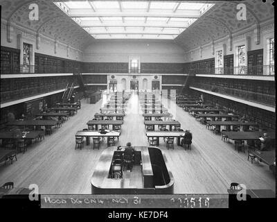 12978 Lesesaal der Öffentlichen Bibliothek von NSW Stockfoto