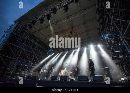 Turin, Italien - 25. August 2017: PJ Harvey führt live auf der heutigen Festival am 25. August 2017 in Turin, Italien Stockfoto