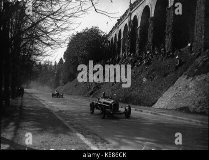 Tazio Nuvolari, das am 1935 Grand Prix de Pau Stockfoto