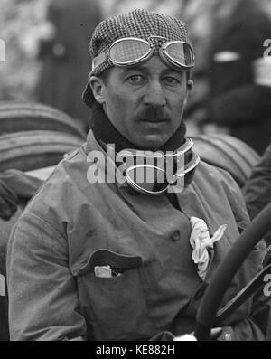 Jules Goux in seinen Stimmzettel an der Targa Florio 1922 (3) (7/8) Stockfoto