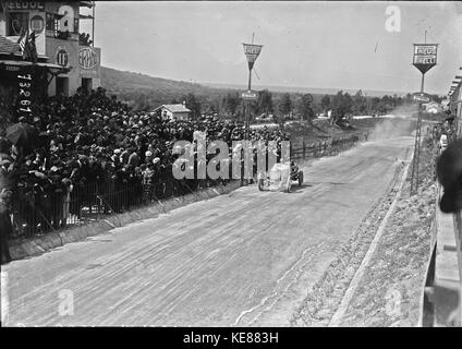 Jules Goux in seinen Stimmzettel an der Targa Florio 1922 (5) Stockfoto