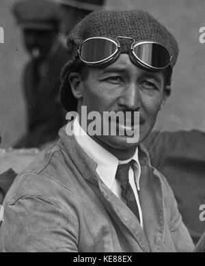 Jules Goux beim Grand Prix von Frankreich 1921 (2) (7/8) Stockfoto