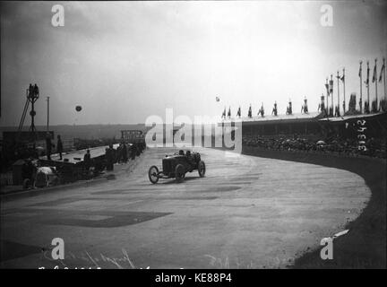 Albert Guyot beim Grand Prix von Frankreich 1913 Stockfoto