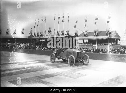 Albert Guyot beim Grand Prix von Frankreich 1913 (6) Stockfoto