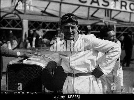 Fürst Nicolae Rumäniens am 1933 24 Stunden von Le Mans Stockfoto