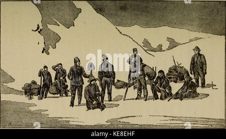 Die goldfelder des Klondike; Glückssucher "Leitfaden zu den Yukon Region in Alaska und British America; (1897) (14592180140) Stockfoto