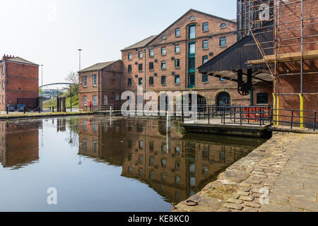 Getreidespeicher, Wharf Street, Sheffield UK Stockfoto