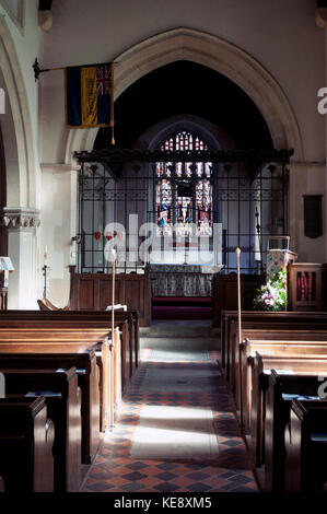 St. Marien Kirche, Upper Heyford, Oxfordshire, England, Vereinigtes Königreich Stockfoto