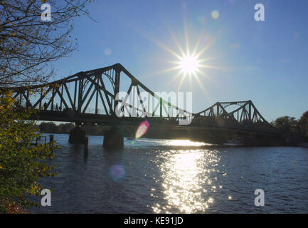 Glienicker Brücke, Berlin und Potsdam Stockfoto