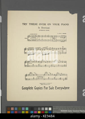 Der Piccadilly Johnny mit dem kleinen Glas Auge oder, Algy (NYPL Hades 463910 1697008) Stockfoto