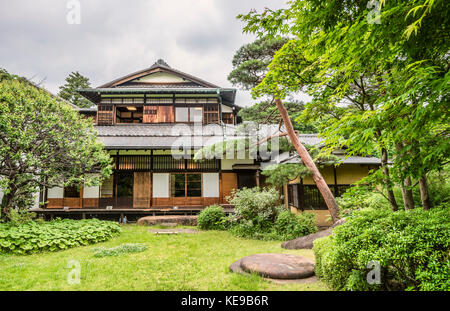 Residenz von Hachirouemon Mitsui im Edo Tokyo Open Air Architectural Museum, Tokio, Japan Stockfoto