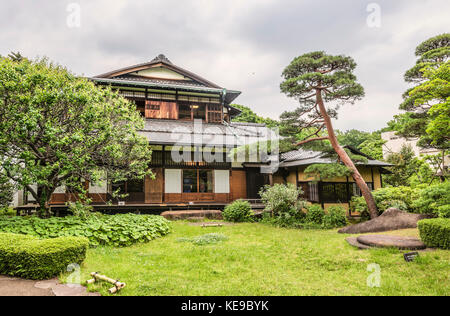 Residenz von Hachirouemon Mitsui im Edo Tokyo Open Air Architectural Museum, Tokio, Japan Stockfoto