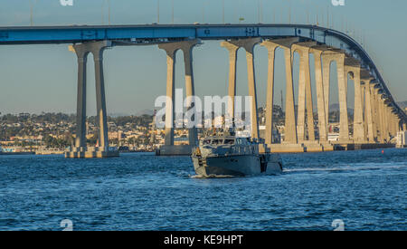 MKVI Patrouillenboot Küsten Riverine Squadron (CRS) 3 zugeordnet Stockfoto