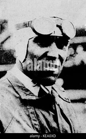 Tazio Nuvolari, au Grand Prix de Pau 1935 (sur Alfa Romeo P3) Stockfoto