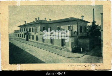 Ditta Airoldi e Pozzi ein Busto Arsizio Stockfoto