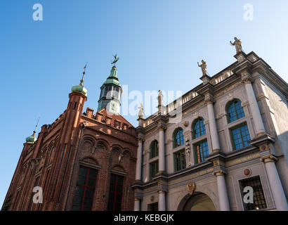 Golden Gate in Danzig, Polen Stockfoto