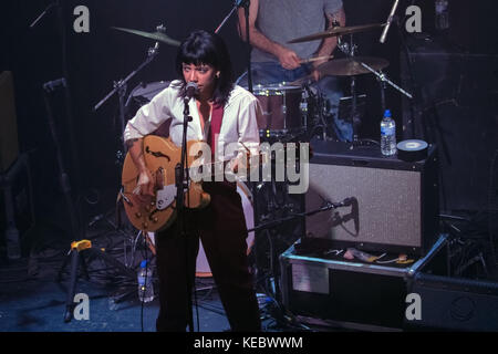 Liverpool, Merseyside, UK. 18 Okt, 2017. "Hurra für den Riff Raff" in Liverpool arts Club durchführen: Andy von PIP/zuma Draht/alamy leben Nachrichten Stockfoto