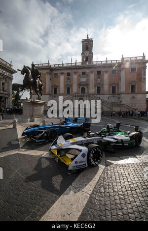 Campidoglio presentazione Formel e Gran premio di Roma Capitale con la sindaca Raggi *** keine Web *** keine quotidiani *** Stockfoto