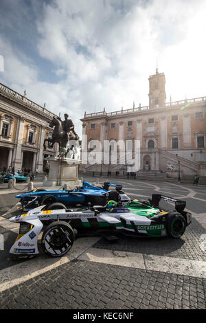 Campidoglio presentazione Formel e Gran premio di Roma Capitale con la sindaca Raggi *** keine Web *** keine quotidiani *** Stockfoto