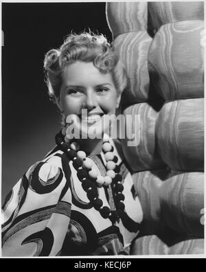 Schauspielerin brenda Joyce, Werbung, Portrait, 20. Jahrhundert - Fuchs, 1940 Stockfoto