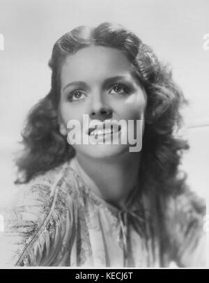 Brenda Joyce, portrait Werbung für den Film, "der Regen kamen", 20. Jahrhundert - Fuchs, 1939 Stockfoto