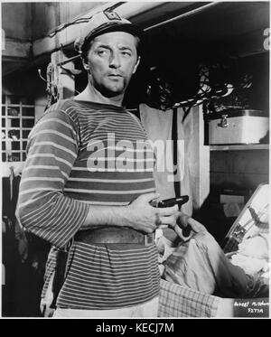 Robert Mitchum, der Film "Fire Down Below", Columbia Pictures, 1957 Stockfoto