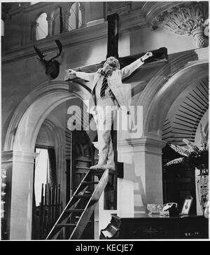 Peter O'Toole, am Set des Films "die herrschende Klasse", 1972 Stockfoto