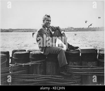 Jason Robards, Werbung portrait für den Film, "tausend Clowns", United Artists, 1965 Stockfoto