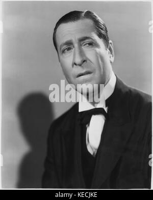 Arthur Treacher, Publicity Portrait for the Film, 'You Can't have Everything', 20th Century-Fox, 1937 Stockfoto