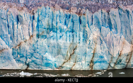 Perito Moreno Gletscher, Nationalpark Los Glaciares, Patagonien, Argentinien Stockfoto