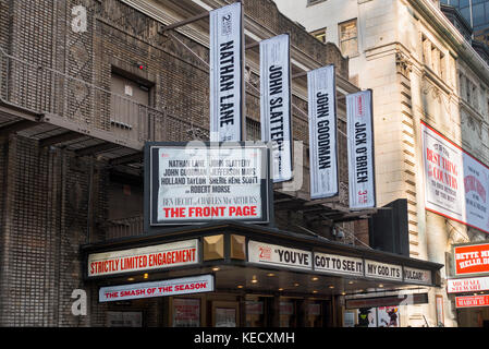 Startseite theater Festzelt NYC Stockfoto