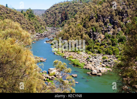 Obere Partie des South Esk River in Cataract Gorge - launceston, Tasmanien, Australien Stockfoto