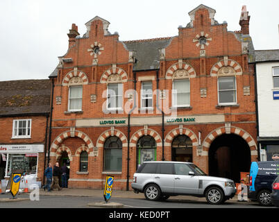 Juni 2017 - Lloyds Bank in der alten englischen Stadt Thame, in Oxfordshire. England Stockfoto