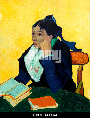 L'Arlesienne, Madame Joseph-Michel Ginoux, Marie Julien, Vincent van Gogh, 1888-1889, Metropolitan Museum of Art, Manhattan, New York City, USA, North Stockfoto