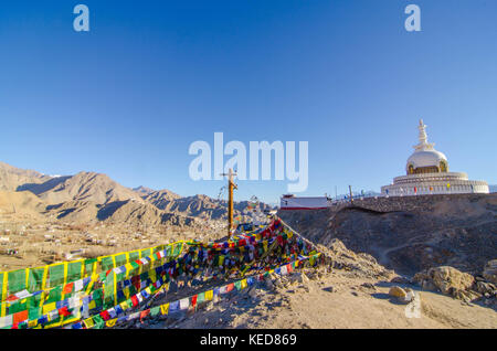 Ladakh, Nordindien. Reisen, Kultur und Landschaft in Ladakh im Winter. Stockfoto