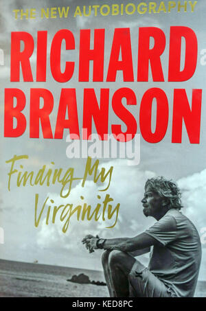 "Meine Jungfräulichkeit', neue Autobiografie durch Unternehmer Richard Branson, London Stockfoto