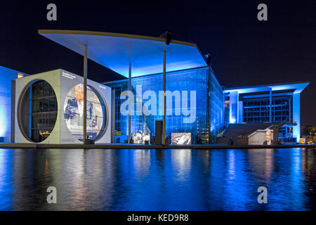 Marie-Elisabeth-Lüders Haus, spreebogen, schiffbauerdamm, Regierungsviertel, Berlin, Deutschland, Europa Stockfoto