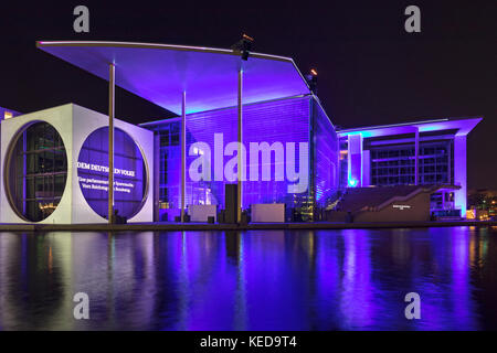 Marie-Elisabeth-Lüders Haus, spreebogen, schiffbauerdamm, Regierungsviertel, Berlin, Deutschland, Europa Stockfoto