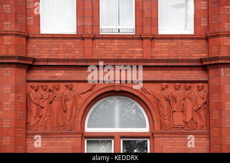 Peel Gebäude in Salford, Greater Manchester Stockfoto