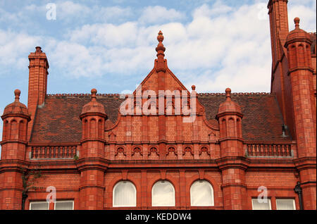 Peel Gebäude in Salford, Greater Manchester Stockfoto