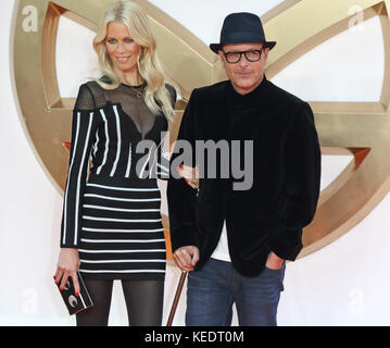 Kingsman: The Golden Circle UK Premiere am Odeon Leicester Square, London mit: Claudia Schiffer, Matthew Vaughn Where: London, Vereinigtes Königreich Wann: 18 Sep 2017 Credit: WENN.com Stockfoto