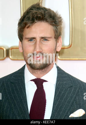 Sep 18, 2017 - Edward Holcroft Teilnahme an 'Kingsman: Der Golden Circle" Weltpremiere, Leicester Square in London, England, Großbritannien Stockfoto