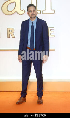 Sep 18, 2017 - Dynamo die Teilnahme an 'Kingsman: Der Golden Circle" Weltpremiere, Leicester Square in London, England, Großbritannien Stockfoto