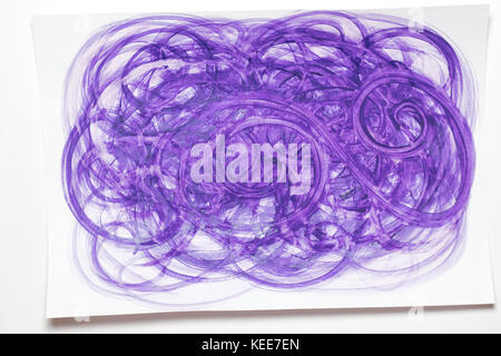 Zusammenfassung Hintergrund lila Farbe lackiert. . Stockfoto