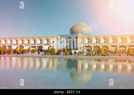 Sheikh lotfollah Moschee naqhsh-e jahan Platz in Isfahan, Iran Stockfoto