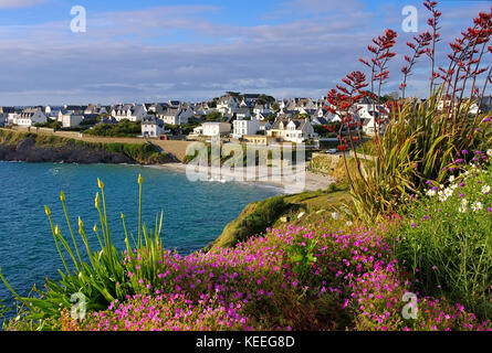 Le Conquet in Finistère in der Bretagne, Frankreich Stockfoto