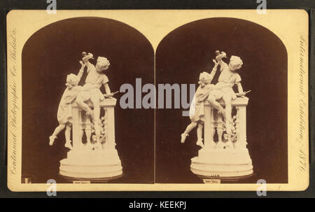 (Skulptur)  Seife-Kugel. , von hundertjährigen fotografischen Co. Stockfoto