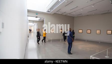 ARTIPELAG eine neue Kunst- und Veranstaltungshalle im Stockholmer Schärengarten. Inspiriert von dänischem Louisiana gibt es Kunstausstellungen und Konzerte, Stockfoto