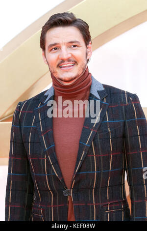 Weltpremiere von "kingsman: Der golden circle" im Odeon Leicester Square in London. mit: pedro Pascal Wo: London, Vereinigtes Königreich, wenn: 19 Sep 2017 Credit: dinendra Haria/wenn.com Stockfoto