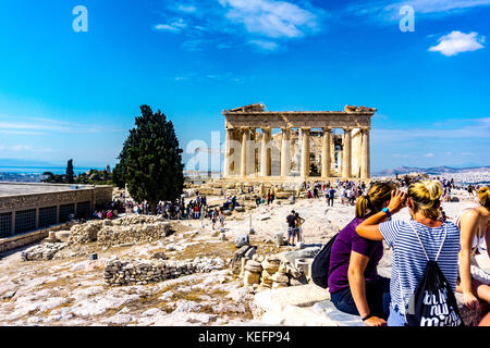 Szenen aus Athen Griechenland Stockfoto